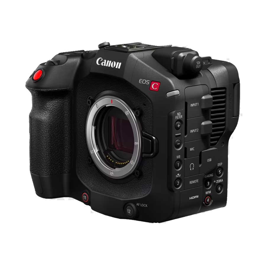מצלמת קולנוע Canon EOS C80 – חיישן Full Frame 6K BSI, Dual Pixel CMOS AF II ו־12G-SDI