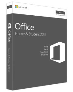 Microsoft Office Mac Home and Student 2016 Английская версия без носителя Word Excel PowerPoint бессрочная лицензия
