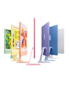 Apple iMac 24″ M4 2024 – كمبيوتر All-in-One بشاشة Retina 4.5K، شريحة Apple M4، تكوينات بمعالج 8 أو 10 أنوية CPU ومعالج رسومات 8 أو 10 أنوية GPU، ذاكرة 16GB أو 24GB، تخزين SSD بسعة 256GB أو 512GB، ألوان للاختيار