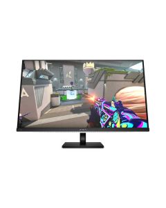 شاشة ألعاب HP OMEN Transcend مقاس 32 بوصة 4K OLED بمعدل 240Hz وزمن استجابة 0.3ms – DisplayPort، منفذين HDMI، USB-C بقوة 140W، سماعات، Pivot، دعم VESA، ضمان 3 سنوات