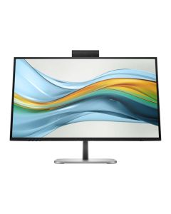 شاشة HP Series 5 Pro 527pm مقاس 27 بوصة IPS QHD مع Pivot ودعم VESA وUSB-C وRJ-45 وHDMI وDisplayPort ومكبرات صوت وكاميرا وضمان 5 سنوات في موقع العميل