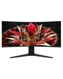 מסך גיימינג TCL ‏34 אינץ' WQHD Mini LED Curved ‏180Hz ‏1ms ‏HDR1600 – KVM, USB-C 90W, HDMI 2.1, DisplayPort
