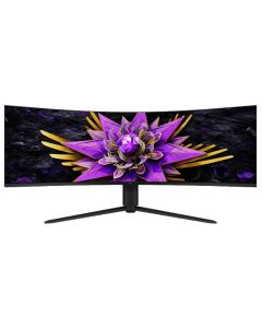 شاشة ألعاب TCL منحنية ‏4K Mini LED ‏120Hz ‏HDR ‏سطوع 1000 nits ‏2304 منطقة تعتيم محلي