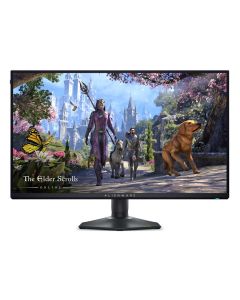 מסך גיימינג DELL Alienware 27 4K Dual-Resolution AW2725QF בגודל 27 אינץ’ רזולוציית UHD ‏3840×2160 עד 180Hz או FHD עד 360Hz פאנל Fast IPS זמן תגובה 0.5ms תמיכה HDR600 ו-HDMI 2.1 ‏G-SYNC