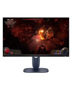 מסך גיימינג DELL Alienware 27 AW2725DM בגודל 27 אינץ’ רזולוציית QHD 2560×1440 פאנל Fast IPS קצב רענון 180Hz זמן תגובה 1ms תמיכה HDR400 G-SYNC FreeSync