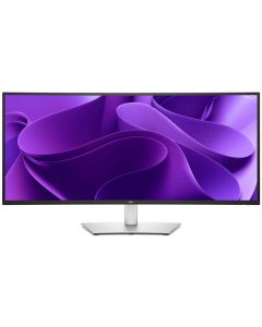 מסך DELL Pro 34 Plus USB-C Hub Monitor P3425WE בגודל 34 אינץ’ WQHD קעור עם USB-C 90W ‏HDMI ‏DisplayPort ‏RJ45 מסך Ultrawide