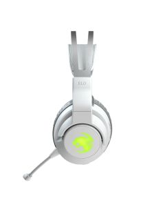 ROCCAT ELO Air 7.1 RGB Wireless Gaming Headset – 7.1 Surround, 2.4GHz, Up to 24-Hour Battery – White
