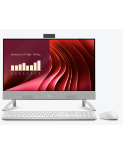 מחשב All-in-One Dell 24 24250EC עם Intel Core 7 150U, זיכרון 16GB, כונן SSD 1TB ומסך 23.8" FHD