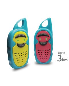 Professional walkie-talkie – 3 km range, rechargeable