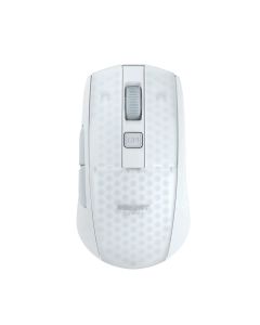עכבר גיימינג אלחוטי ROCCAT Burst Pro Air – 19,000 DPI, עד 100 שעות סוללה, Titan Switch Optical, AIMO RGB – לבן