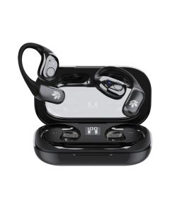 אוזניות אלחוטיות MIRACASE MTWS180 שחור – Bluetooth 5.0, עד 8 שעות, IPX4