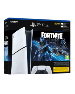 קונסולת Sony PS5 Slim מהדורה דיגיטלית כולל שובר למשחק Fortnite - דגם CFI-2016B-FT