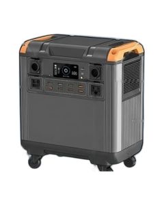 תחנת כוח ניידת T50-3000W – קיבולת 5376Wh, הספק 3000W, סוללת LiFePO4 וגלגלים